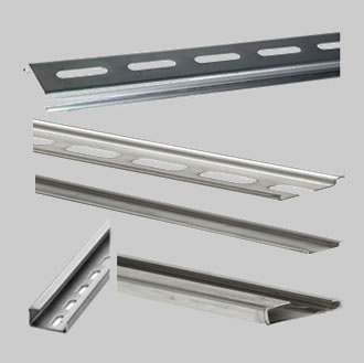 DIN rails, Omega rails, Symmetrical & asymmetrical rails
