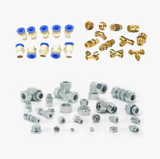 Fittings - Pneumatic, Brass & Hydraulic